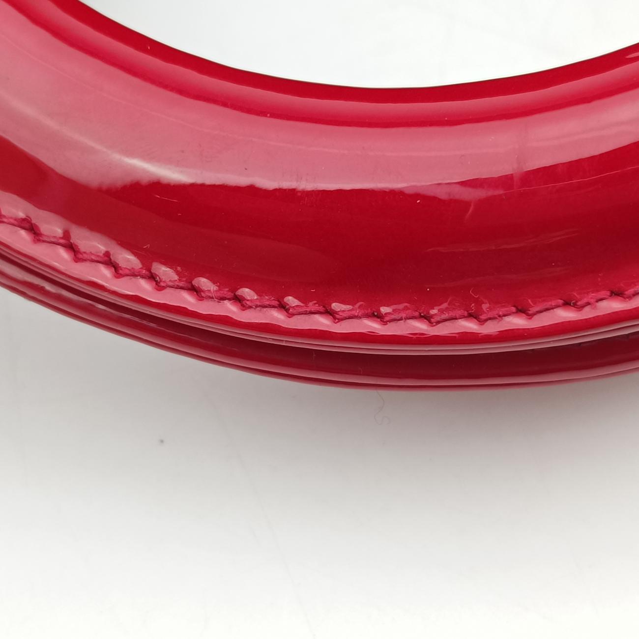 Lady DiorRedpatent16-BO-0121 Bレディディオールレッドパテント16-BO-0121 B