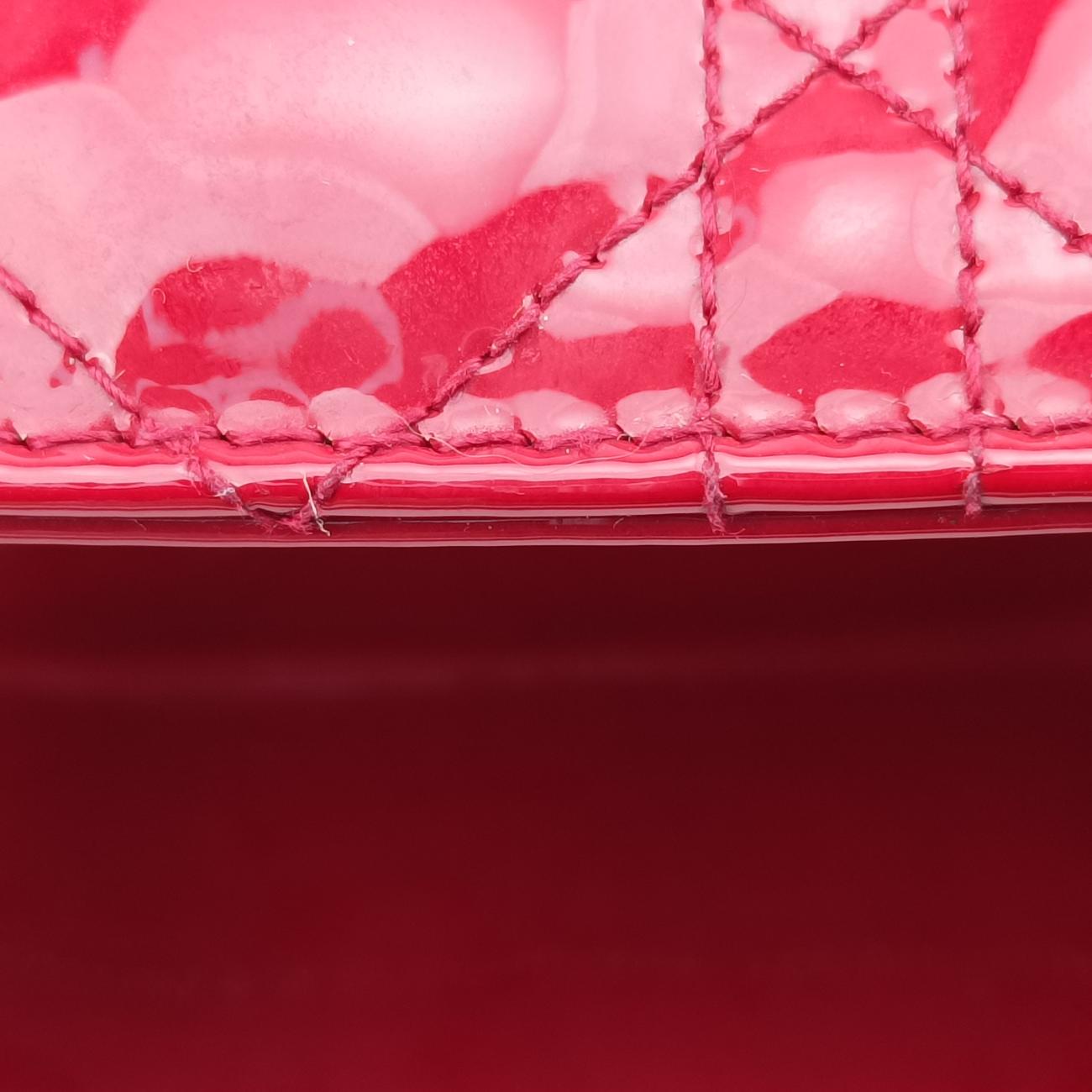 Lady DiorRedpatent16-BO-0121 Bレディディオールレッドパテント16-BO-0121 B