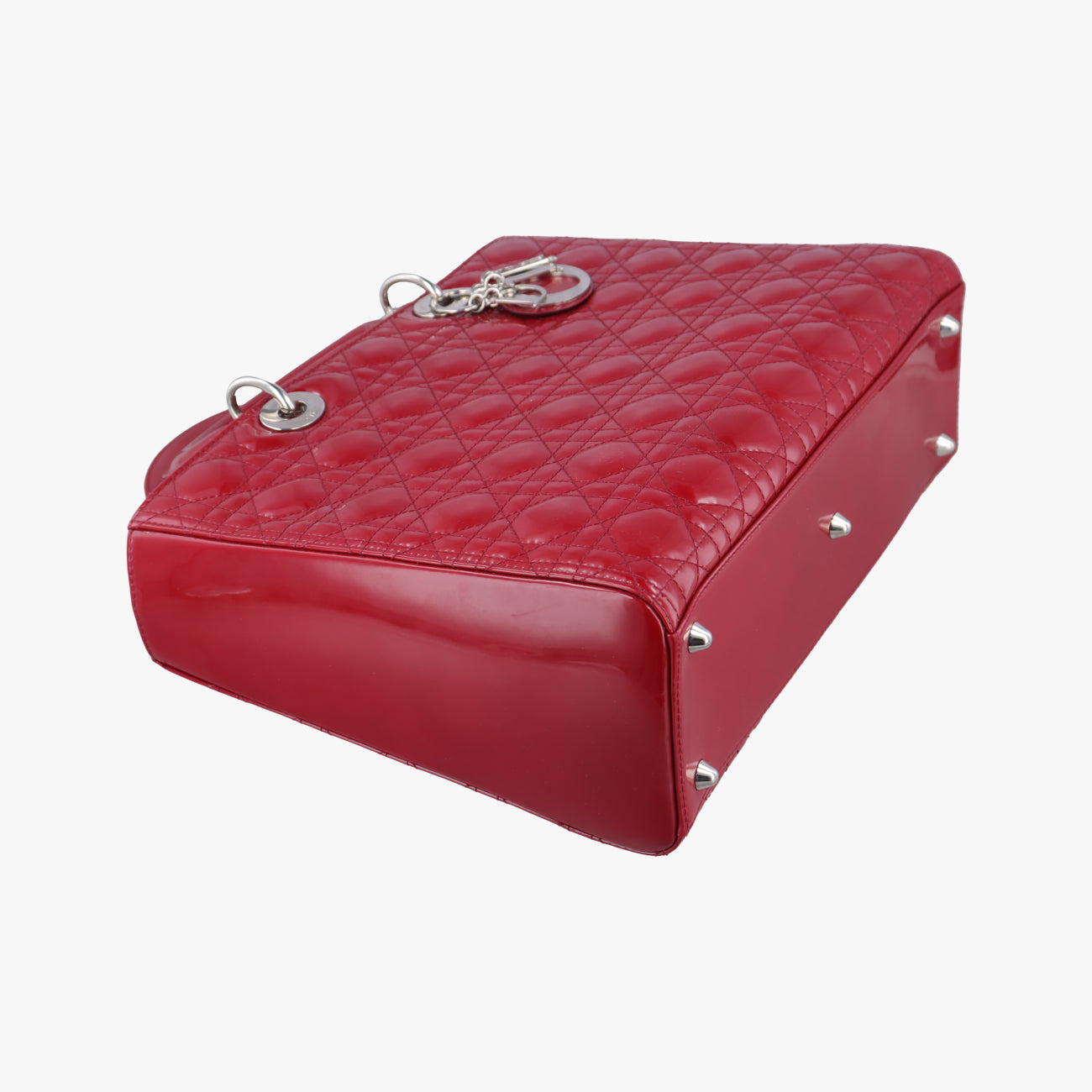 Lady DiorRedpatent16-BO-0121 Bレディディオールレッドパテント16-BO-0121 B