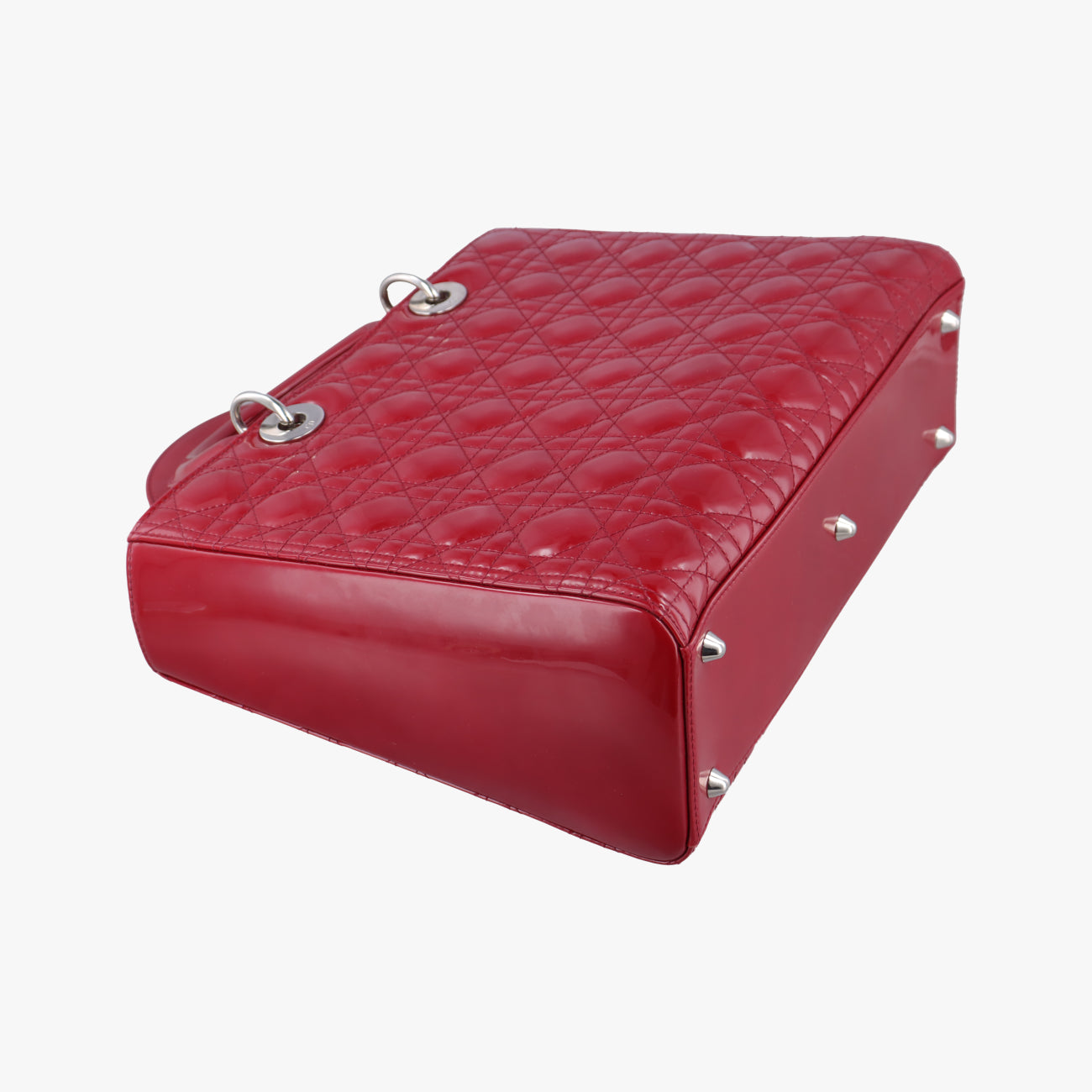 Lady DiorRedpatent16-BO-0121 Bレディディオールレッドパテント16-BO-0121 B