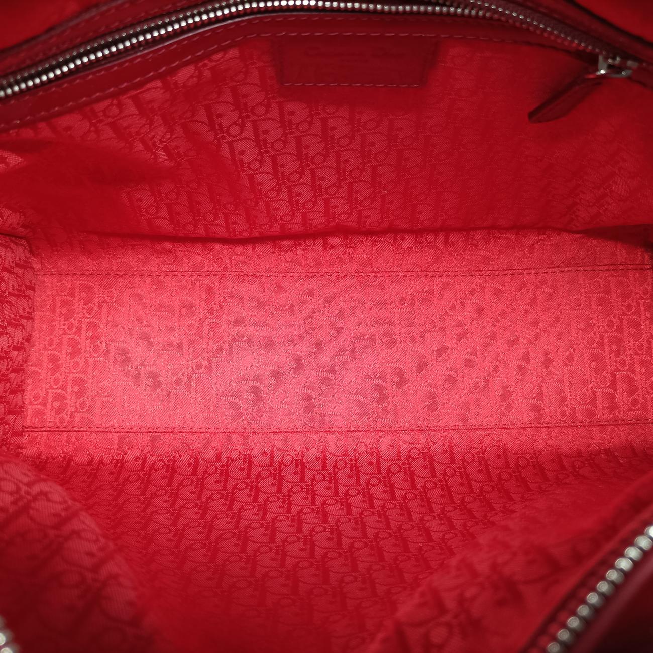 Lady DiorRedpatent16-BO-0121 Bレディディオールレッドパテント16-BO-0121 B