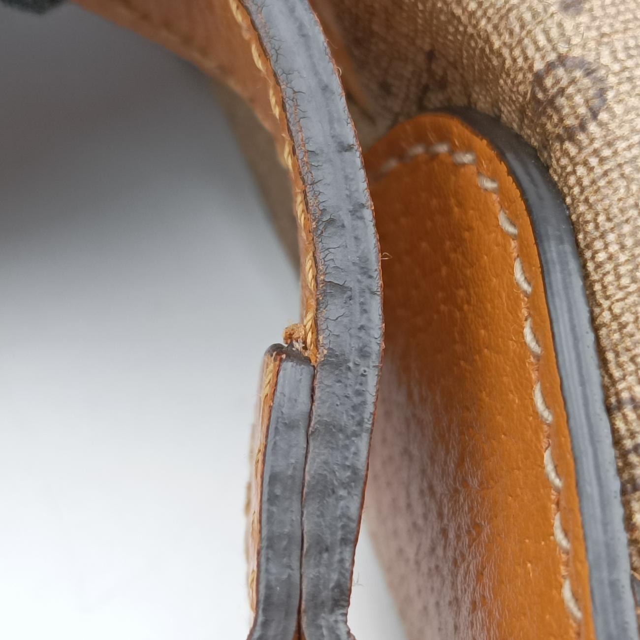 Mickey Mouse Micro GG/Small Bucket BagBrown×MulticolourPVC coated canvas602691B031262202ミッキーマウス マイクロGG/スモールバケットバッグブラウン×マルチカラーPVCコーティングキャンバス602691B031262202