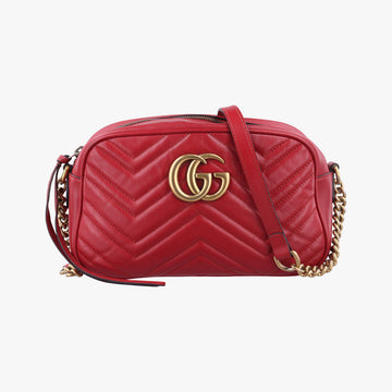 GG MarmontRedLeather447632E024903491GGマーモントレッドレザー447632E024903491