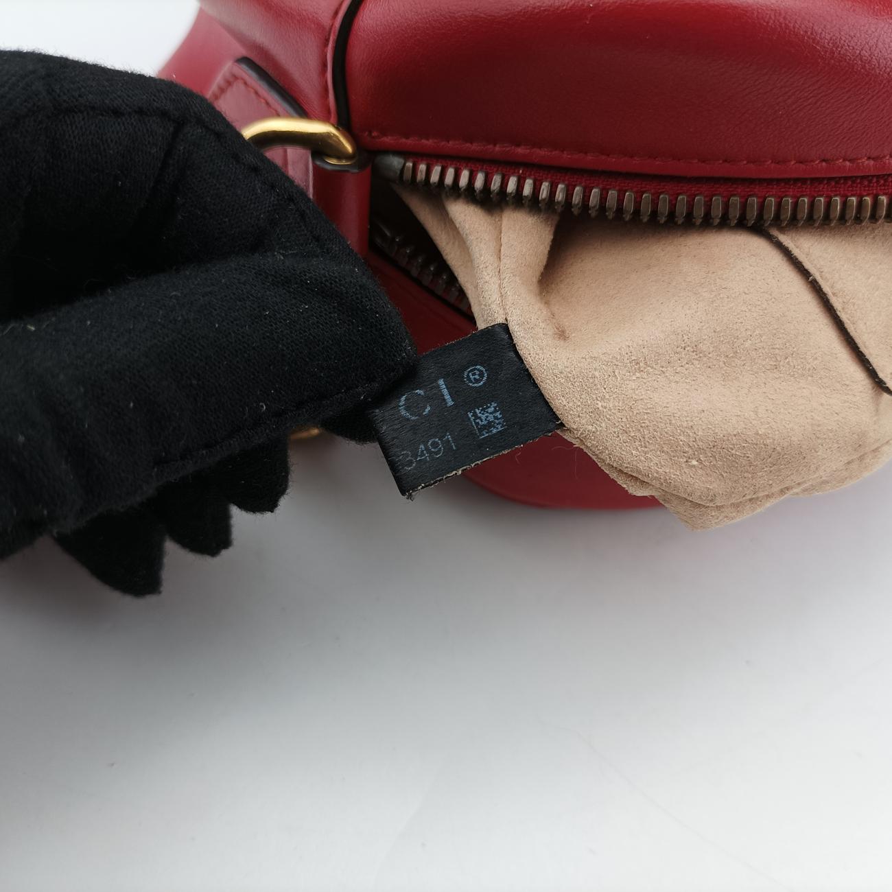 GG MarmontRedLeather447632E024903491GGマーモントレッドレザー447632E024903491