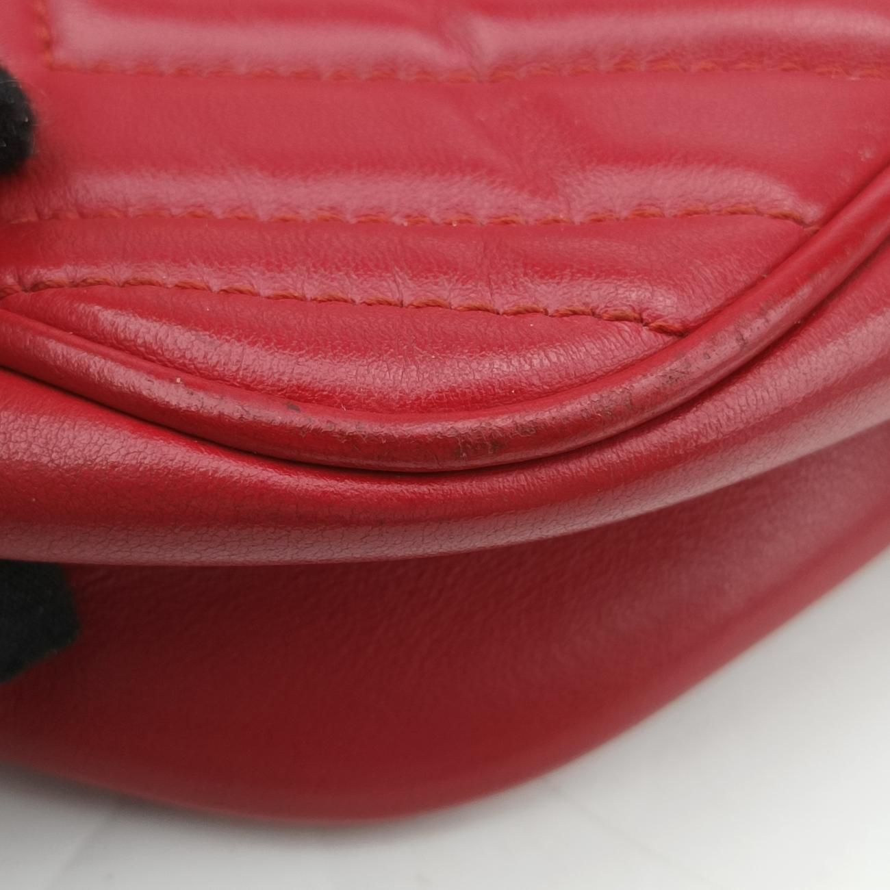 GG MarmontRedLeather447632E024903491GGマーモントレッドレザー447632E024903491