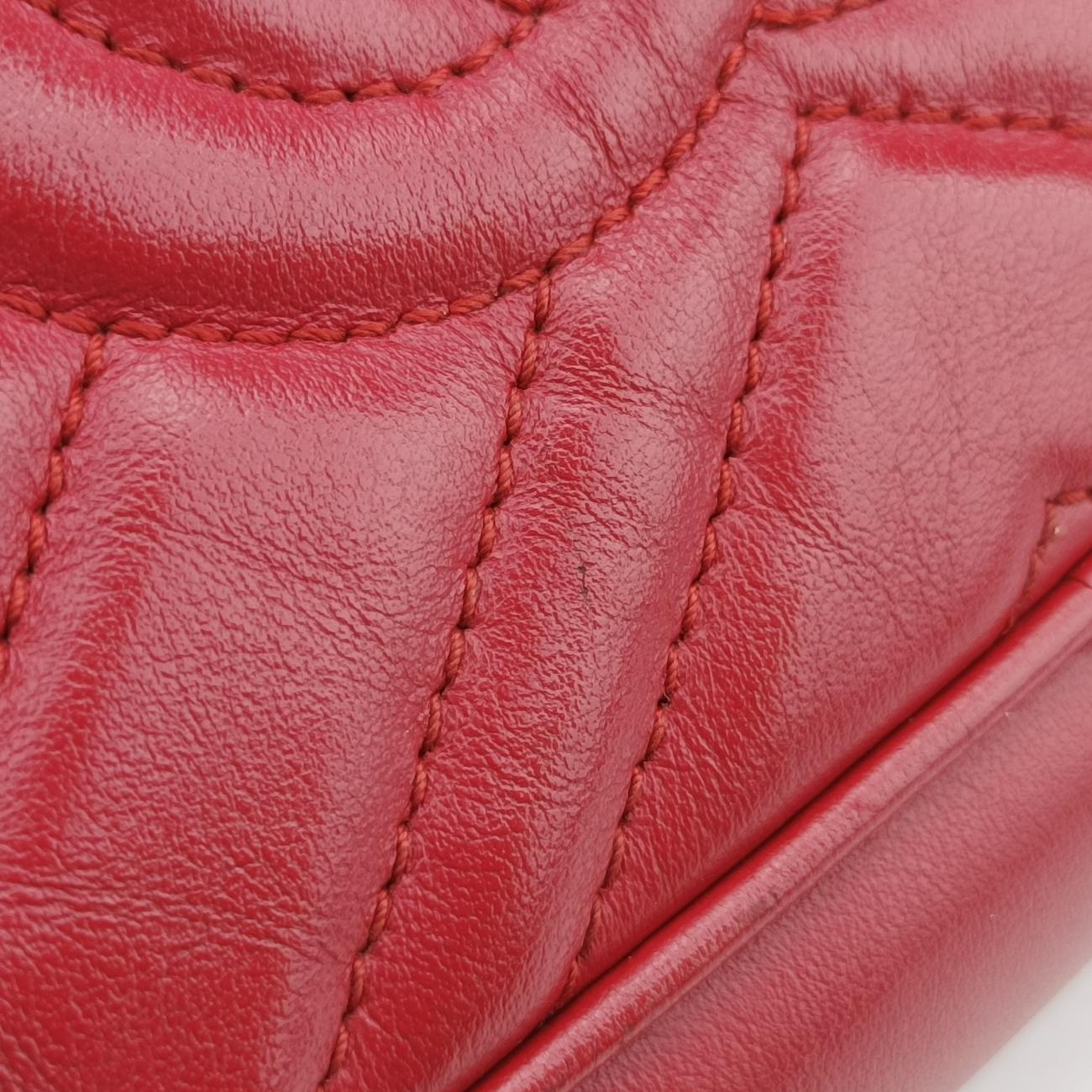 GG MarmontRedLeather447632E024903491GGマーモントレッドレザー447632E024903491