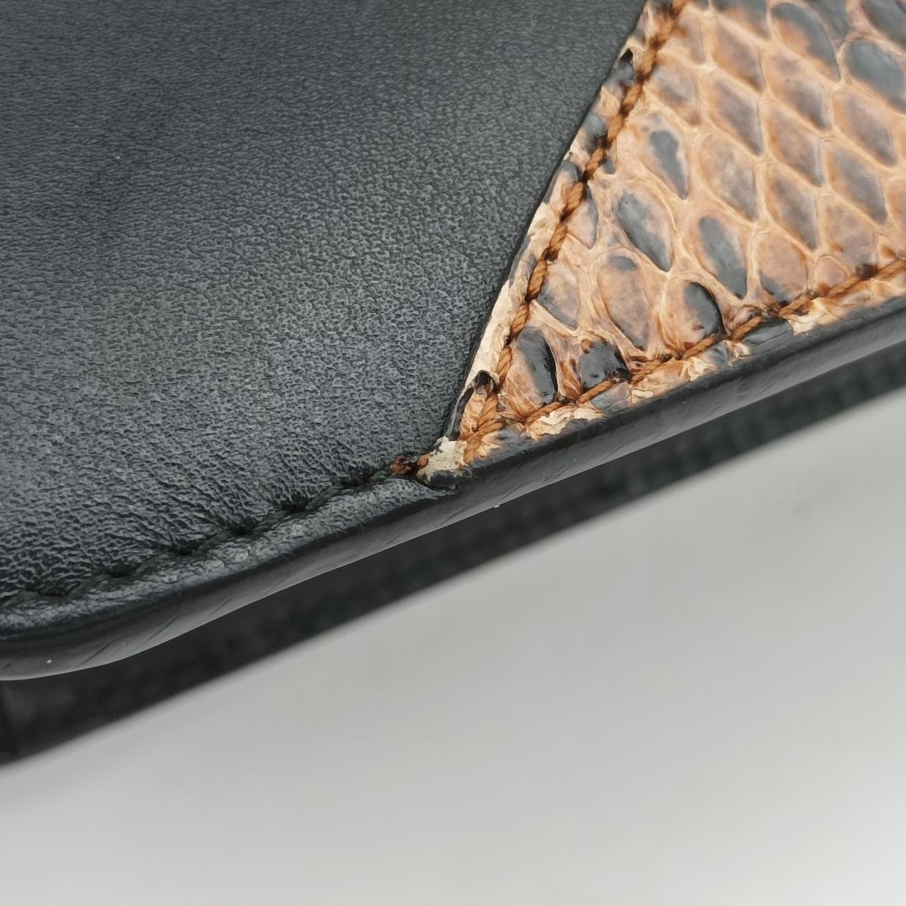 Osiridebeige×blackPVC coated canvas×Leather497995B022872508オシリデベージュ x ブラックPVCコーティングキャンバス×レザー497995B022872508