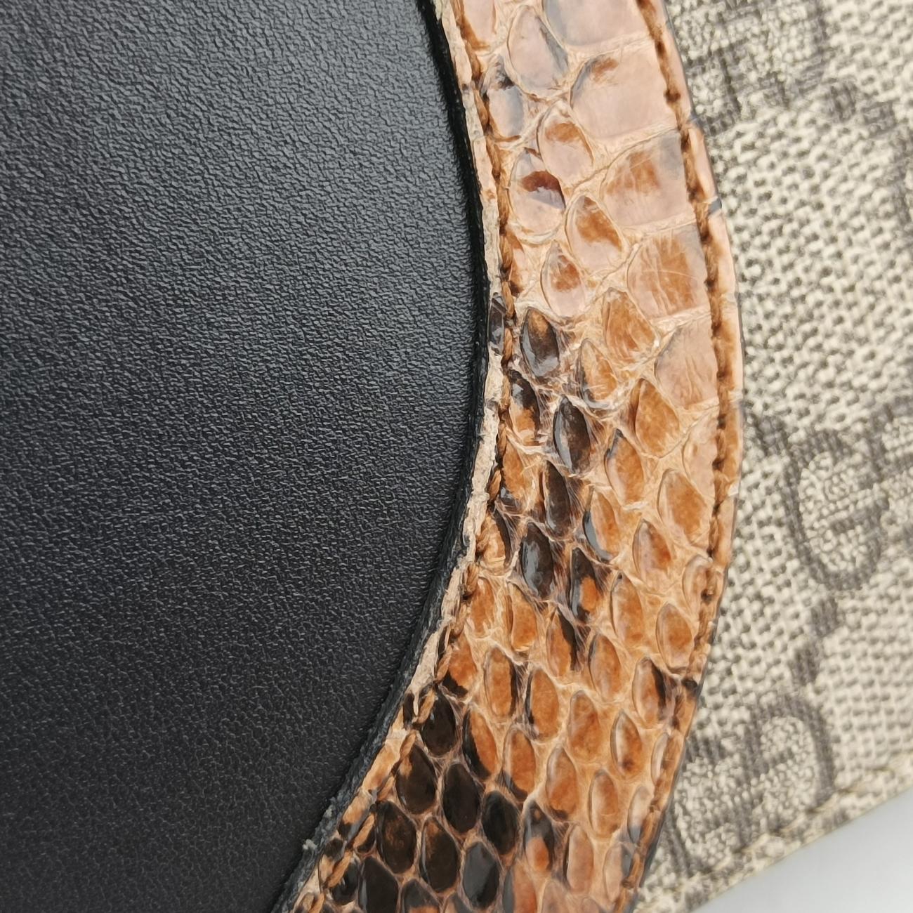 Osiridebeige×blackPVC coated canvas×Leather497995B022872508オシリデベージュ x ブラックPVCコーティングキャンバス×レザー497995B022872508