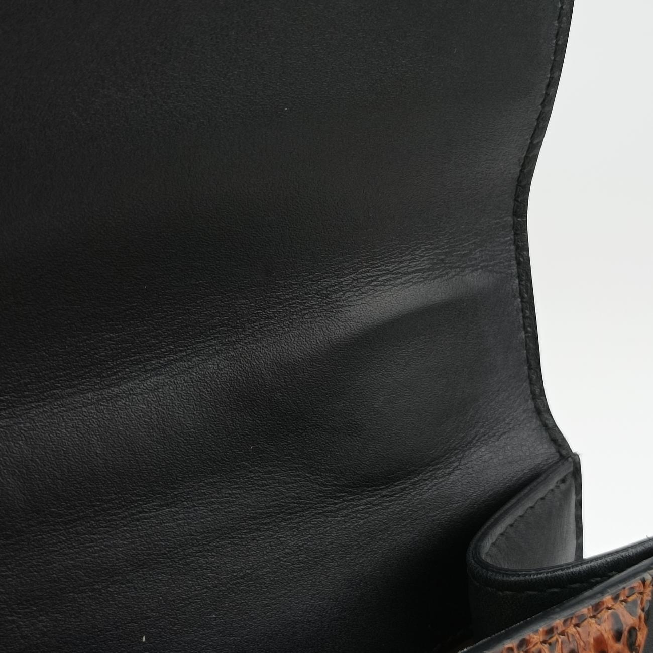 Osiridebeige×blackPVC coated canvas×Leather497995B022872508オシリデベージュ x ブラックPVCコーティングキャンバス×レザー497995B022872508