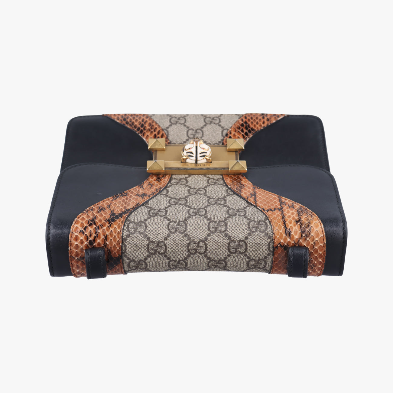 Osiridebeige×blackPVC coated canvas×Leather497995B022872508オシリデベージュ x ブラックPVCコーティングキャンバス×レザー497995B022872508