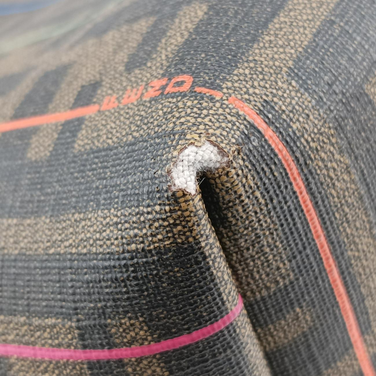 Hollow ToteBrown×MulticolourPVC coated canvas8BH1858BH185-HQP-128-2111プリントロールトートブラウン×マルチカラーPVCコーティングキャンバス8BH1858BH185-HQP-128-2111