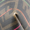 Hollow ToteBrown×MulticolourPVC coated canvas8BH1858BH185-HQP-128-2111プリントロールトートブラウン×マルチカラーPVCコーティングキャンバス8BH1858BH185-HQP-128-2111