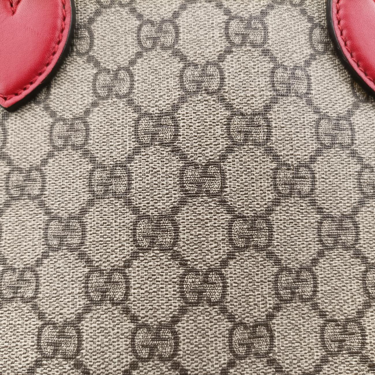 GG SUPREMEBeige x Pink x RedPVC coated canvas409534D019471543GGスプリームベージュ×ピンク×レッドPVCコーティングキャンバス409534D019471543