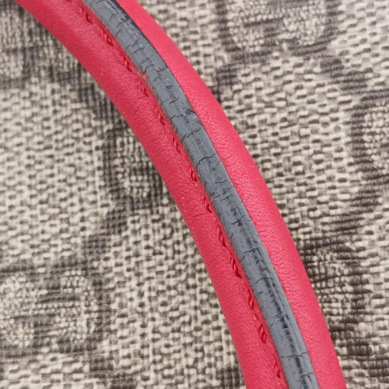 GG SUPREMEBeige x Pink x RedPVC coated canvas409534D019471543GGスプリームベージュ×ピンク×レッドPVCコーティングキャンバス409534D019471543