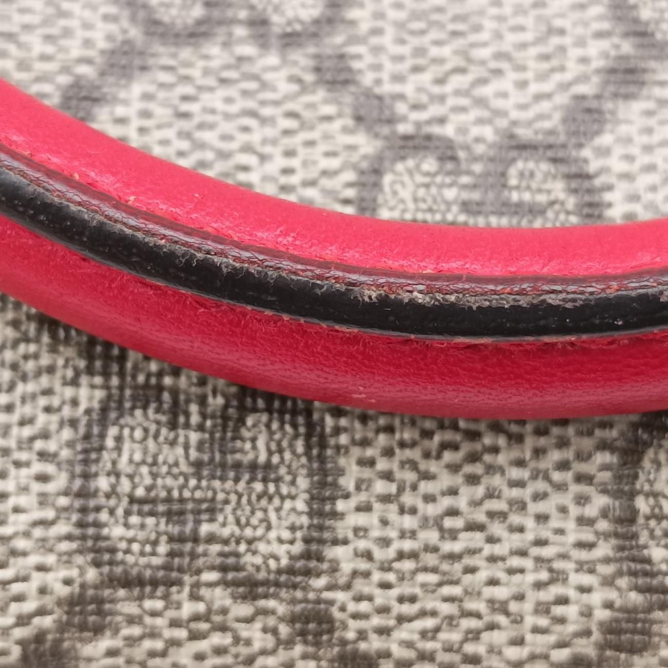 GG SUPREMEBeige x Pink x RedPVC coated canvas409534D019471543GGスプリームベージュ×ピンク×レッドPVCコーティングキャンバス409534D019471543