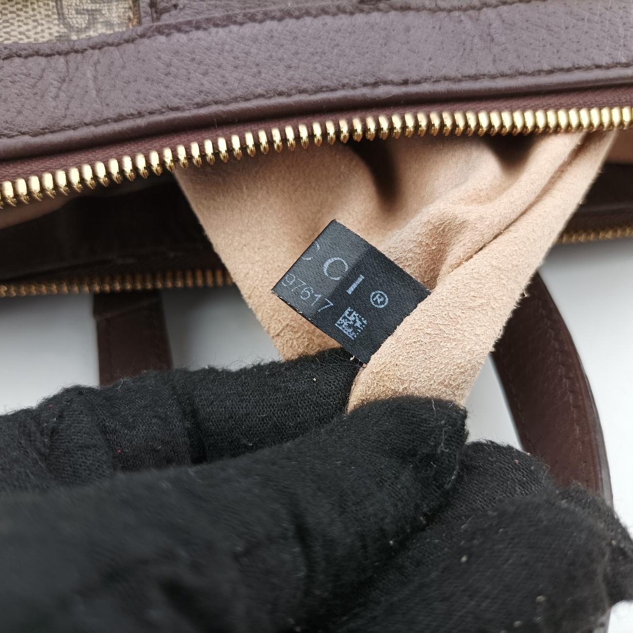 OphidiaBeige x Brown x Red x GreenPVC coated canvas x leather524537H028197617オフィディアベージュxブラウンxレッドxグリーンPVCコーティングキャンバス×レザー524537H028197617