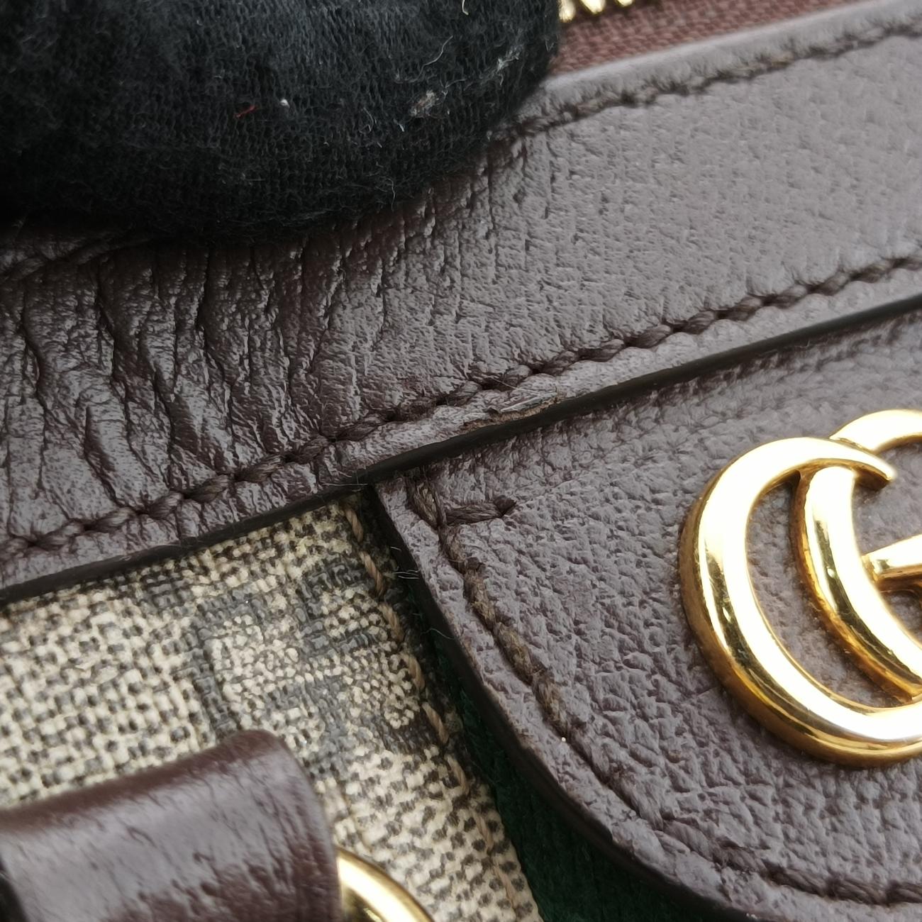 OphidiaBeige x Brown x Red x GreenPVC coated canvas x leather524537H028197617オフィディアベージュxブラウンxレッドxグリーンPVCコーティングキャンバス×レザー524537H028197617