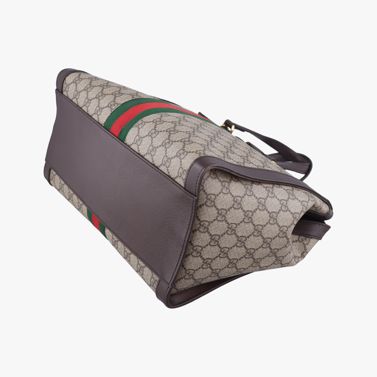 OphidiaBeige x Brown x Red x GreenPVC coated canvas x leather524537H028197617オフィディアベージュxブラウンxレッドxグリーンPVCコーティングキャンバス×レザー524537H028197617