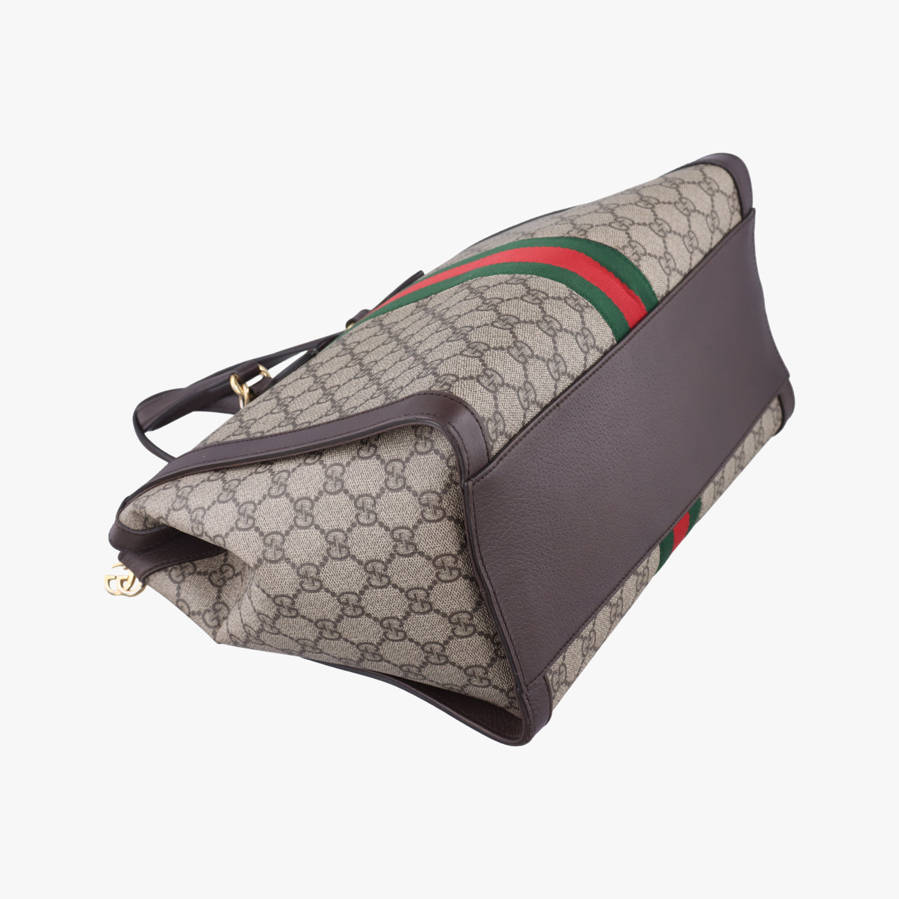 OphidiaBeige x Brown x Red x GreenPVC coated canvas x leather524537H028197617オフィディアベージュxブラウンxレッドxグリーンPVCコーティングキャンバス×レザー524537H028197617
