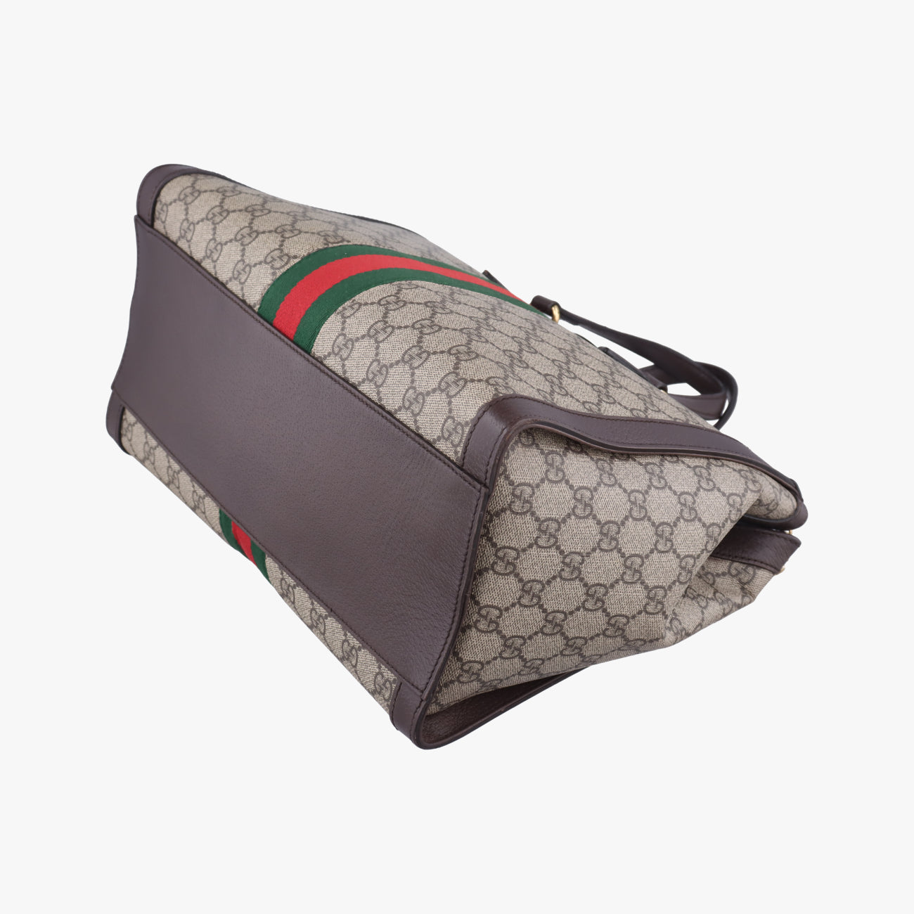 OphidiaBeige x Brown x Red x GreenPVC coated canvas x leather524537H028197617オフィディアベージュxブラウンxレッドxグリーンPVCコーティングキャンバス×レザー524537H028197617