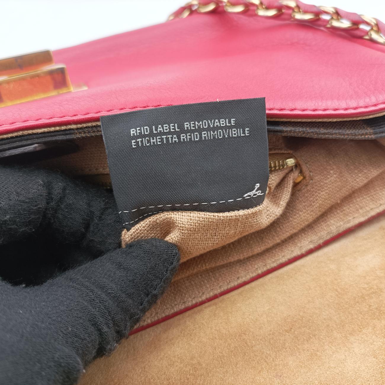 Pequin Embossed Striped ClaudiaRedLeather8BT2048BT204-F00 129-2566ペカン エンボス ストライプ クラウディアレッドレザー8BT2048BT204-F00 129-2566