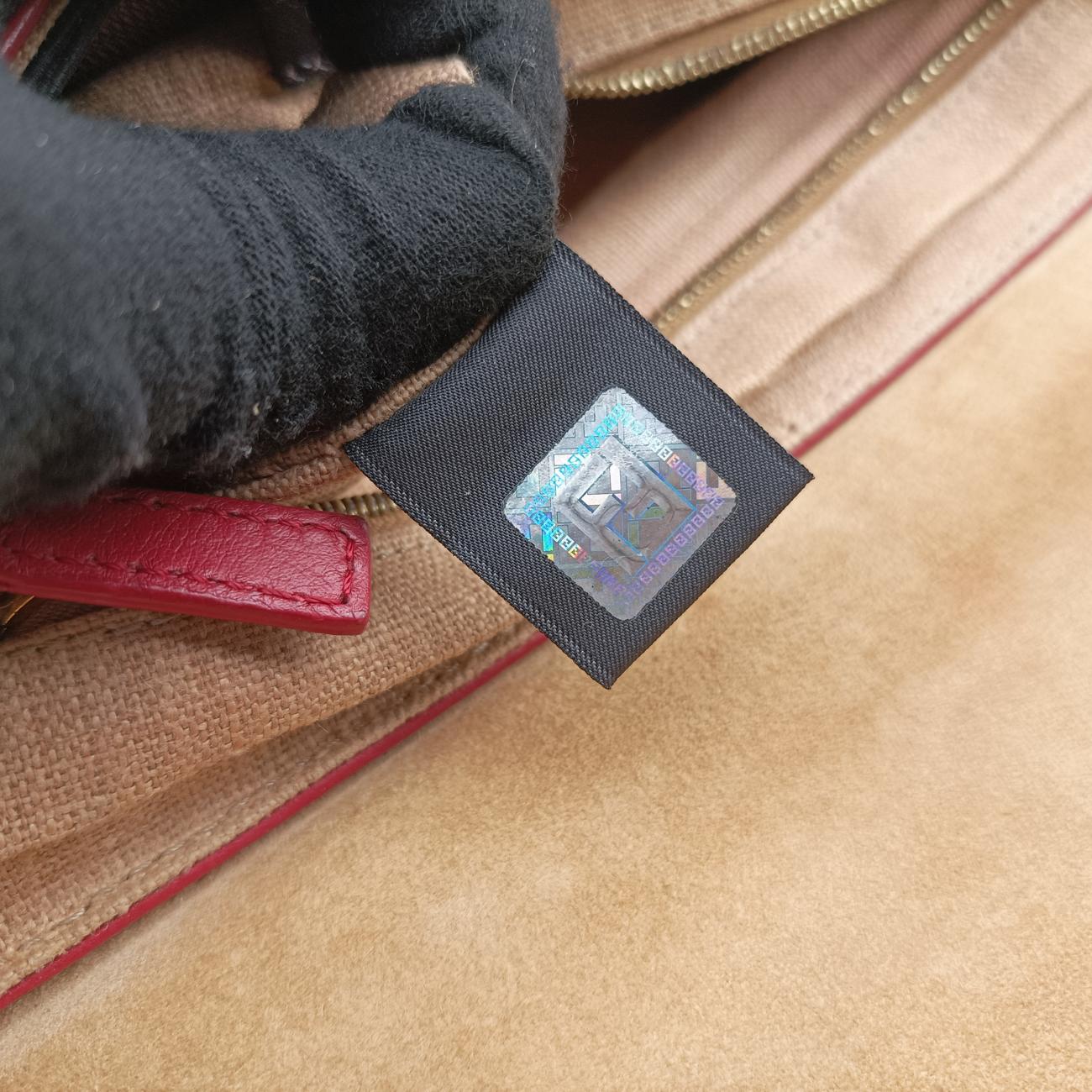 Pequin Embossed Striped ClaudiaRedLeather8BT2048BT204-F00 129-2566ペカン エンボス ストライプ クラウディアレッドレザー8BT2048BT204-F00 129-2566