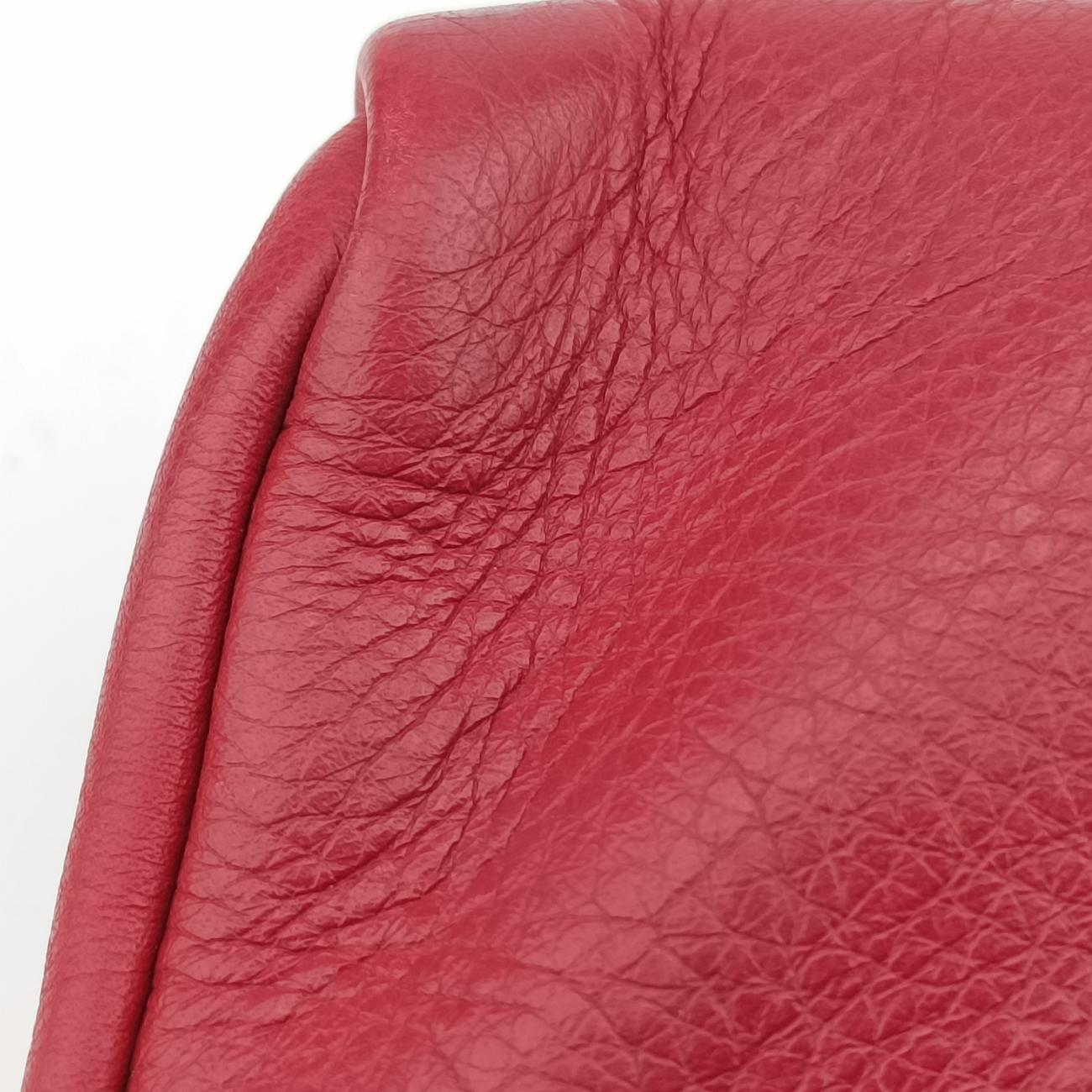 Pequin Embossed Striped ClaudiaRedLeather8BT2048BT204-F00 129-2566ペカン エンボス ストライプ クラウディアレッドレザー8BT2048BT204-F00 129-2566