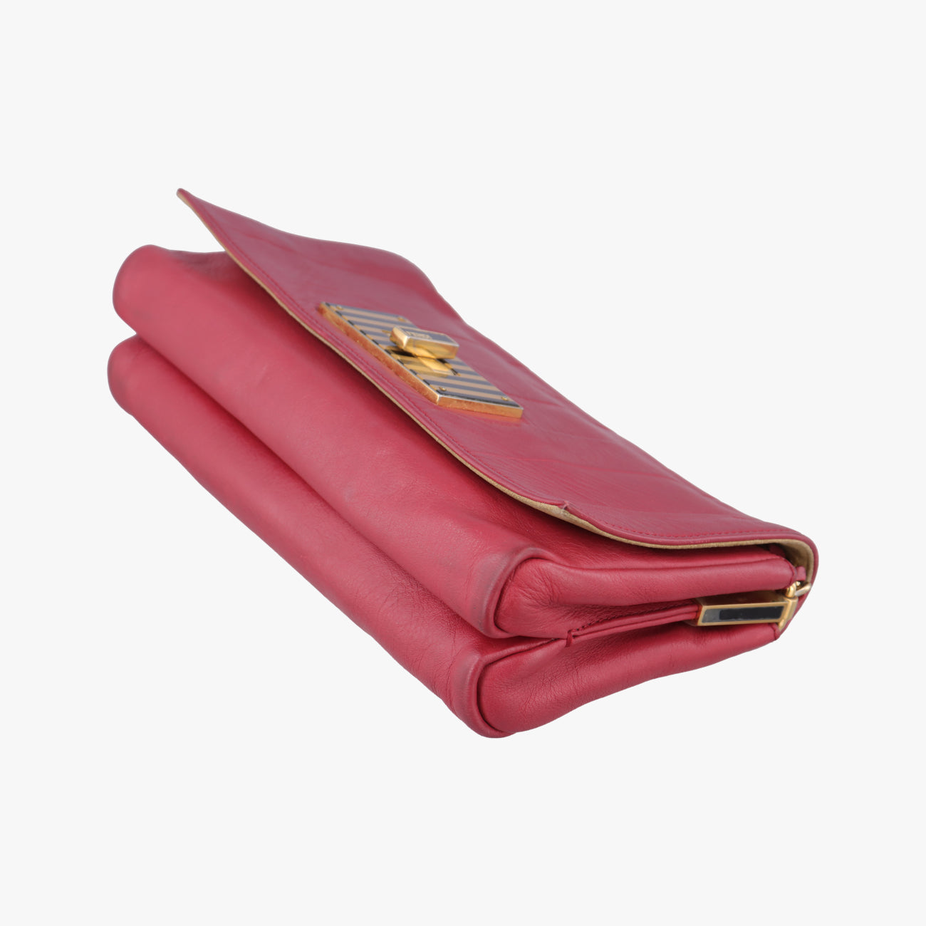 Pequin Embossed Striped ClaudiaRedLeather8BT2048BT204-F00 129-2566ペカン エンボス ストライプ クラウディアレッドレザー8BT2048BT204-F00 129-2566