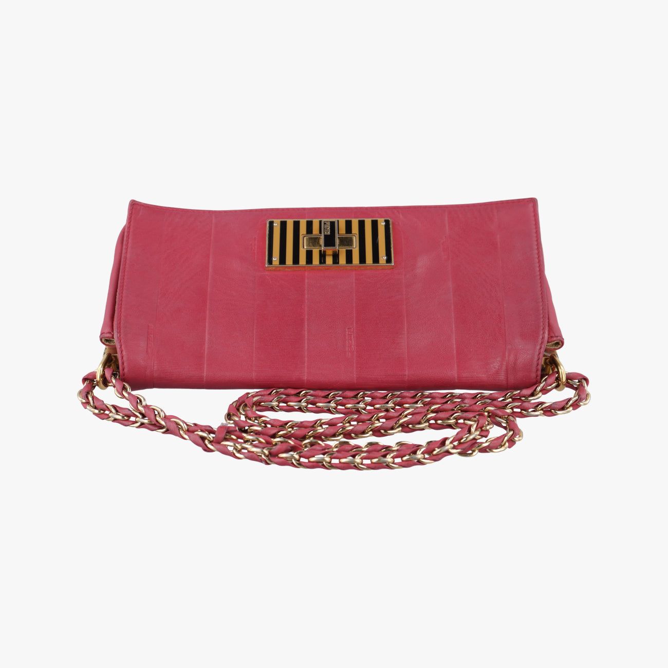 Pequin Embossed Striped ClaudiaRedLeather8BT2048BT204-F00 129-2566ペカン エンボス ストライプ クラウディアレッドレザー8BT2048BT204-F00 129-2566