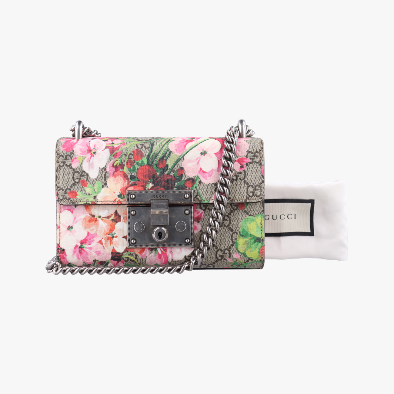 PadlockBrown×MulticolourPVC coated canvas409487A018734162パドロックブラウン×マルチカラーPVCコーティングキャンバス409487A018734162