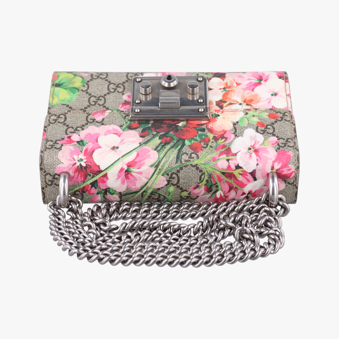 PadlockBrown×MulticolourPVC coated canvas409487A018734162パドロックブラウン×マルチカラーPVCコーティングキャンバス409487A018734162