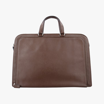 Triangle Logo PlateBrownSaffiano Leather178589164三角 ロゴ プレートブラウンサフィアーノレザー178589164