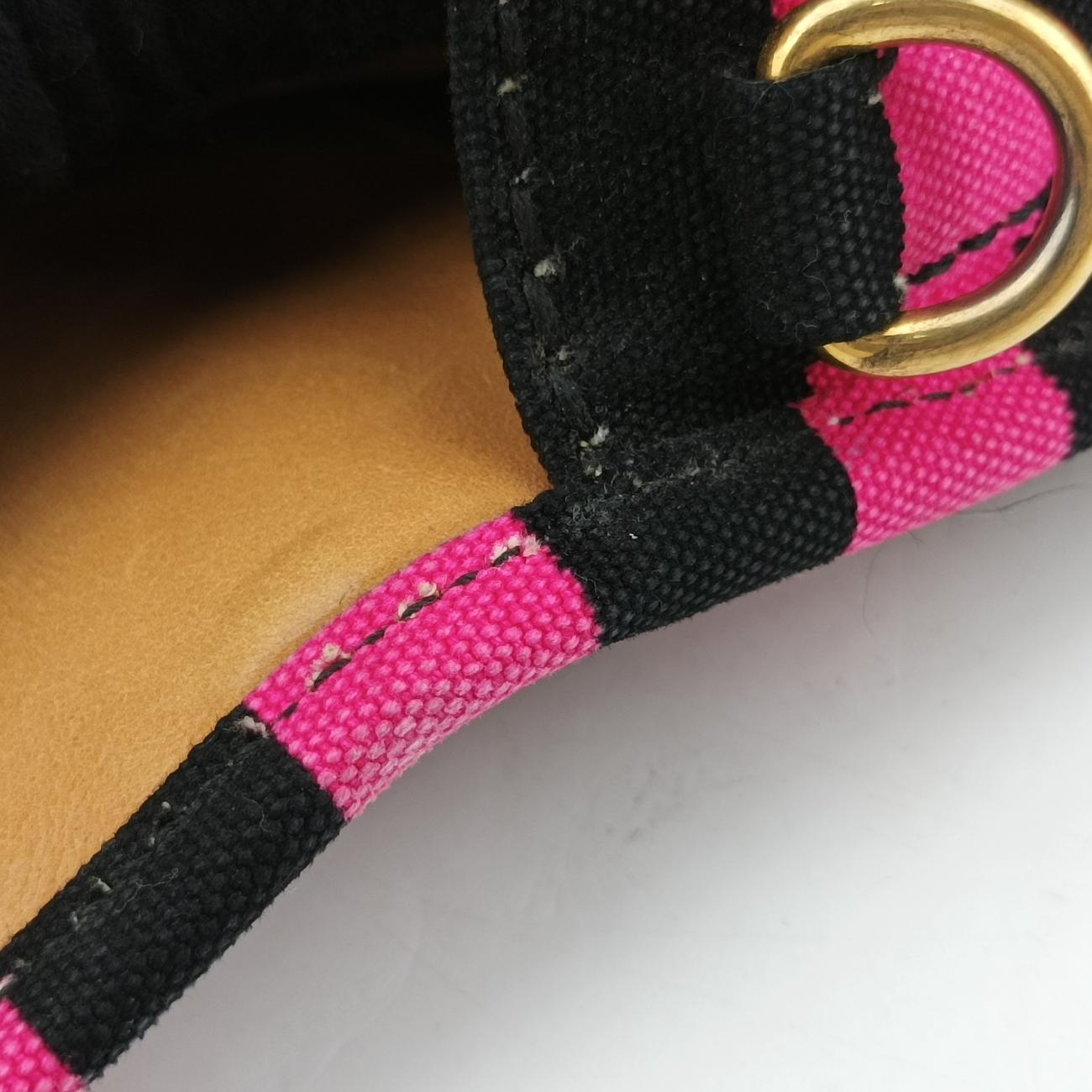 CANAPA RIGHEBlack x Brown x PinkCanvasBT07857/Bカナパ リゲブラック×ブラウン×ピンクキャンバスBT07857/B