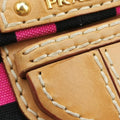CANAPA RIGHEBlack x Brown x PinkCanvasBT07857/Bカナパ リゲブラック×ブラウン×ピンクキャンバスBT07857/B