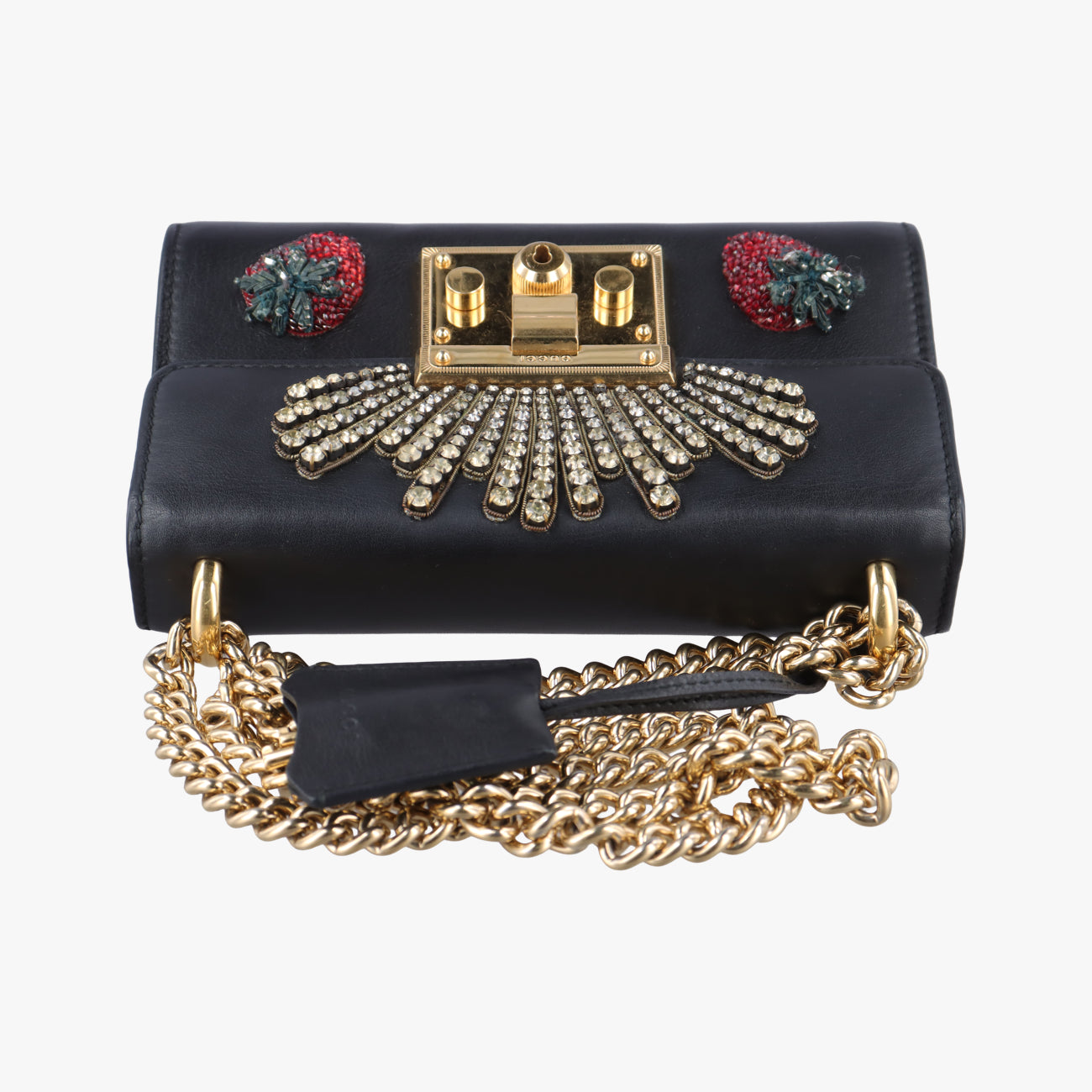 PadlockBlackLeather432182B021312556パドロックブラックレザー432182B021312556