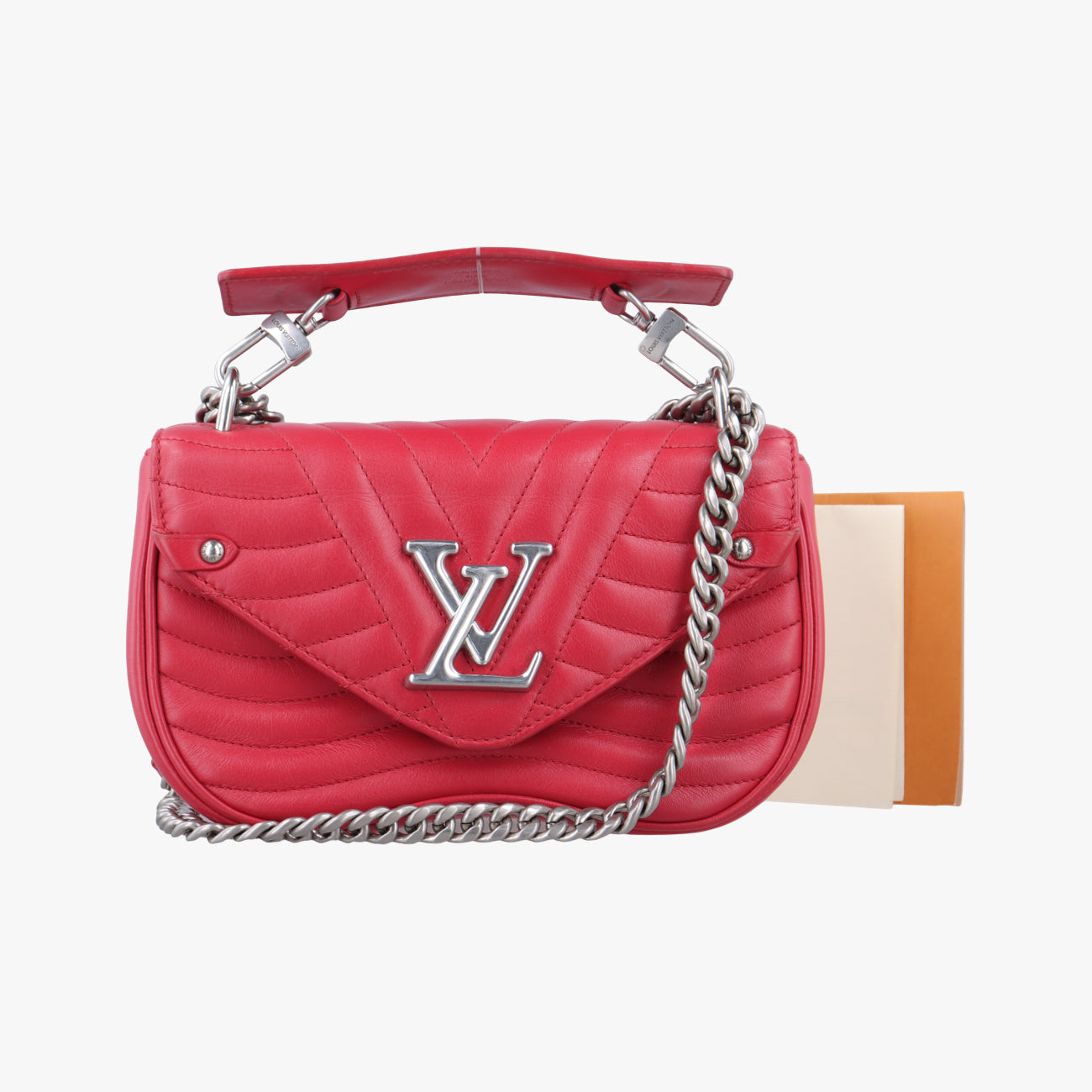 NEW WAVE Chain PMROUGE ECARLATELeatherM51930NZ3148 ICチップニュー ウェーブ チェーンPMルージュエカルラートレザーM51930NZ3148 ICチップ