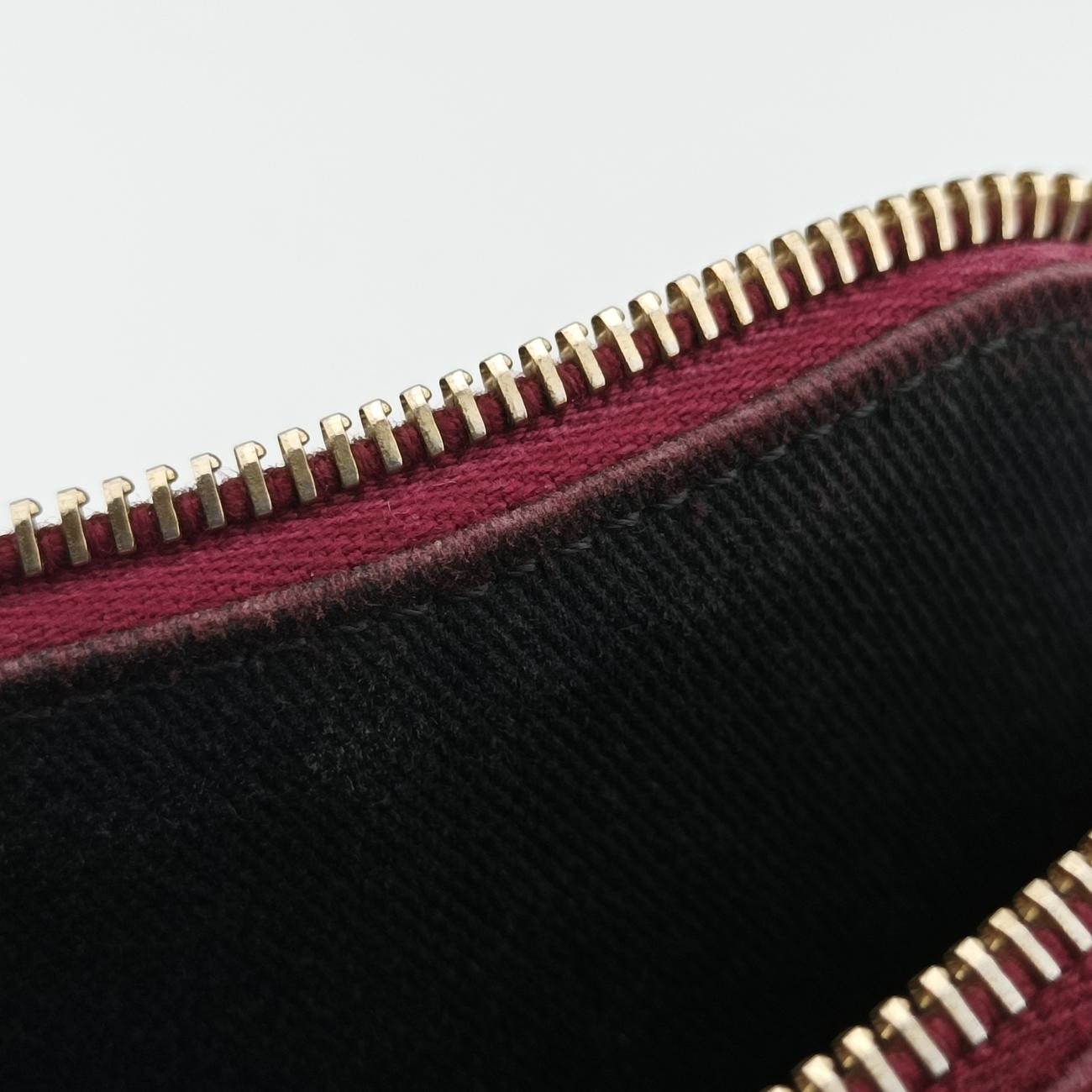 Crown CC Double ZipBordeauxPatent×LeatherA9266620501866マトラッセ クラウン CC ダブル ジップボルドーパテント×レザーA9266620501866