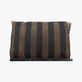Pequin Embossed Striped ClaudiaBlack×Beigecanvas8BT2058BT205-G15 138-2566ペカン エンボス ストライプ クラウディアブラック×ベージュキャンバス8BT2058BT205-G15 138-2566