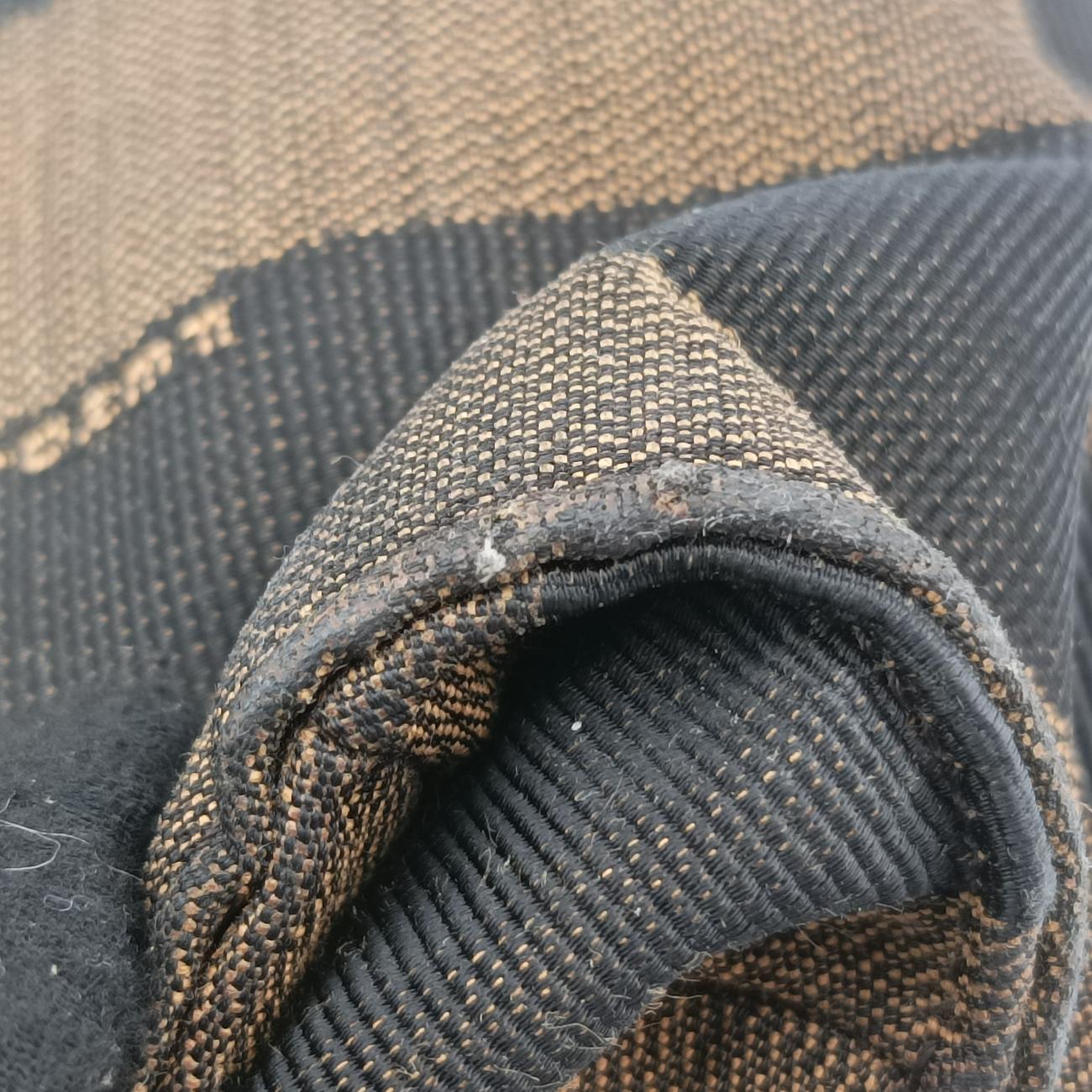 Pequin Embossed Striped ClaudiaBlack×Beigecanvas8BT2058BT205-G15 138-2566ペカン エンボス ストライプ クラウディアブラック×ベージュキャンバス8BT2058BT205-G15 138-2566