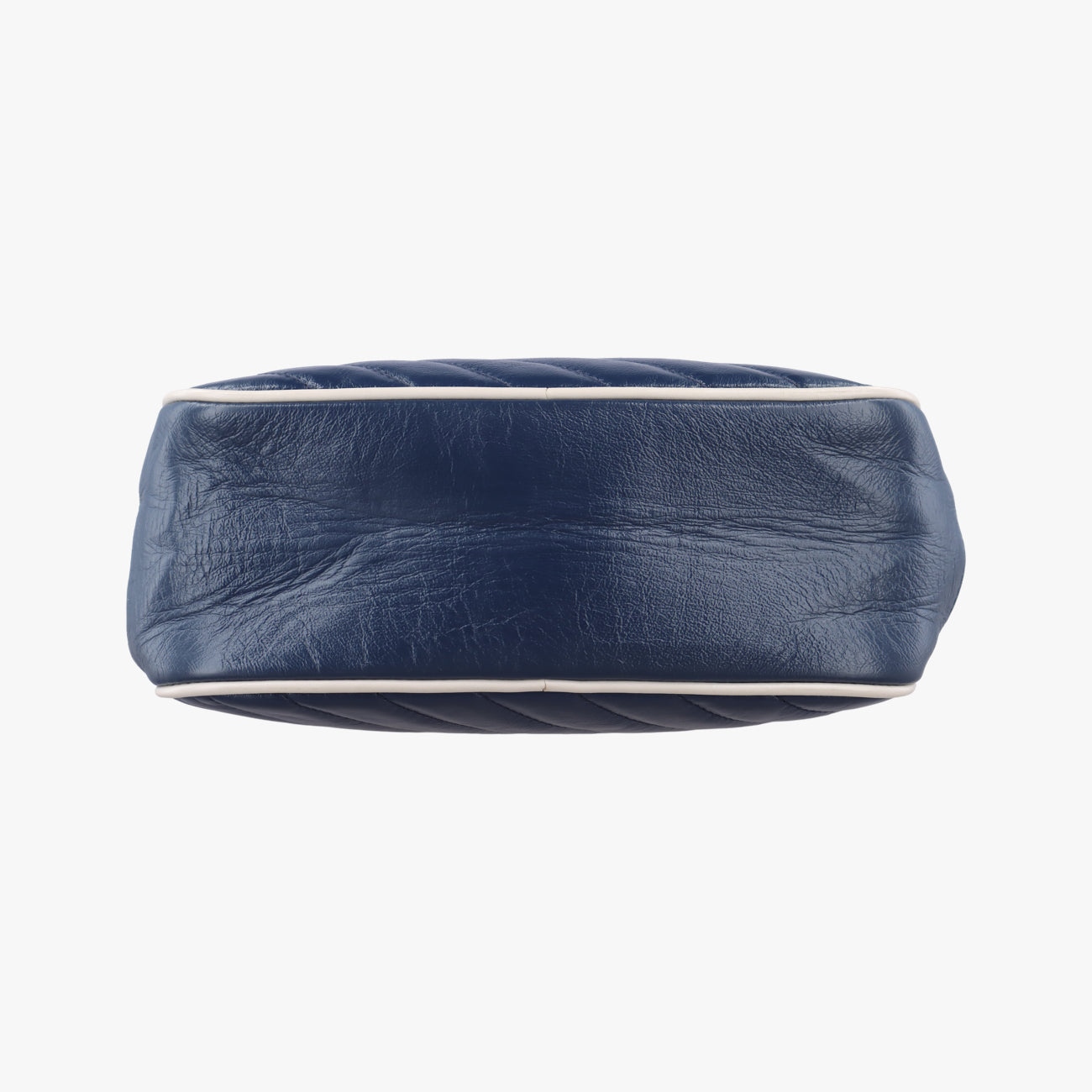 GG Marmont Bamboo Top HandleBlueLeather602270A031721972GGマーモント バンブー トップ ハンドルブルーレザー602270A031721972