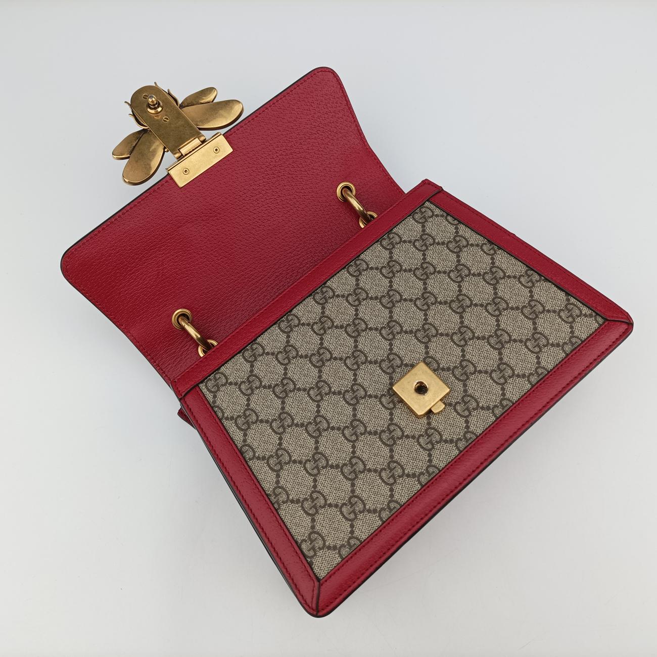 Queen Margaretbeige×MulticolourPVC coated canvas×Leather476541G027799086クイーン マーガレットベージュ×マルチカラーPVCコーティングキャンバス×レザー476541G027799086