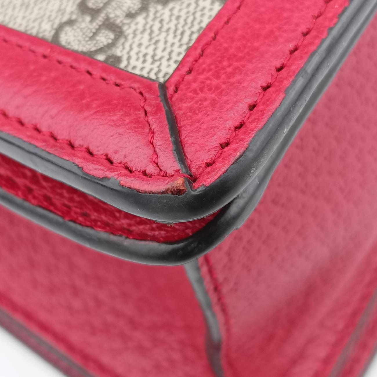 Queen Margaretbeige×MulticolourPVC coated canvas×Leather476541G027799086クイーン マーガレットベージュ×マルチカラーPVCコーティングキャンバス×レザー476541G027799086