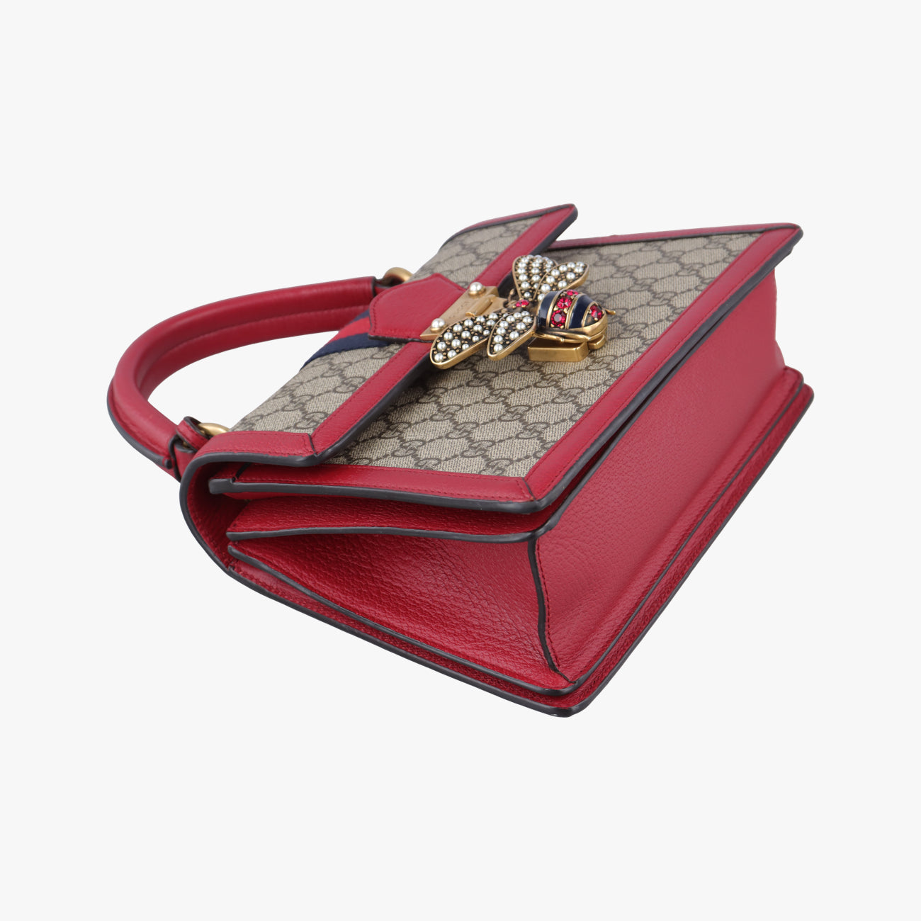 Queen Margaretbeige×MulticolourPVC coated canvas×Leather476541G027799086クイーン マーガレットベージュ×マルチカラーPVCコーティングキャンバス×レザー476541G027799086