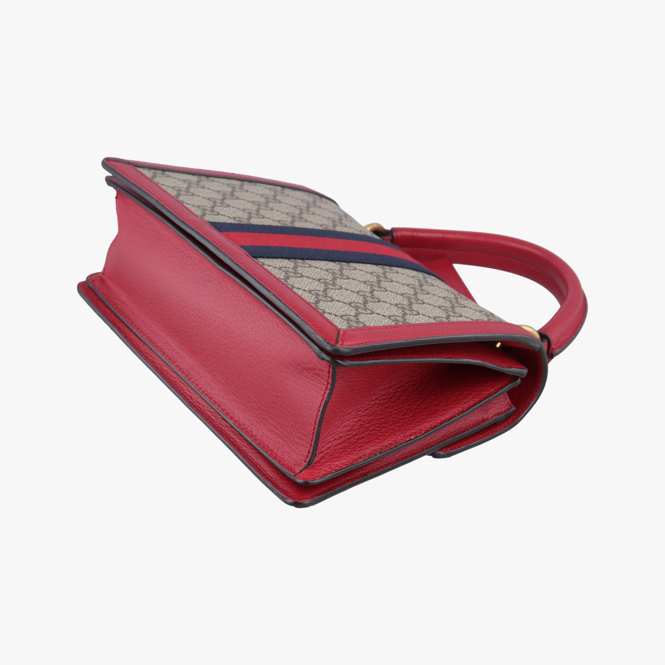 Queen Margaretbeige×MulticolourPVC coated canvas×Leather476541G027799086クイーン マーガレットベージュ×マルチカラーPVCコーティングキャンバス×レザー476541G027799086