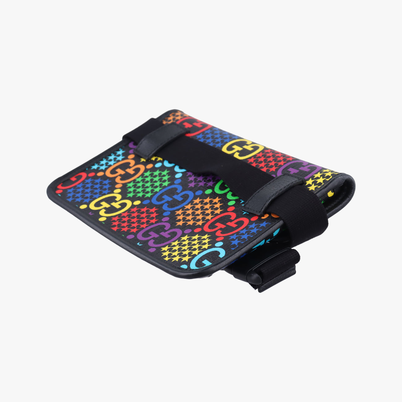 GG PsychedelicBlack×MulticolourPVC coated canvas598113C031570545GGサイケデリックブラック×マルチカラーPVCコーティングキャンバス598113C031570545