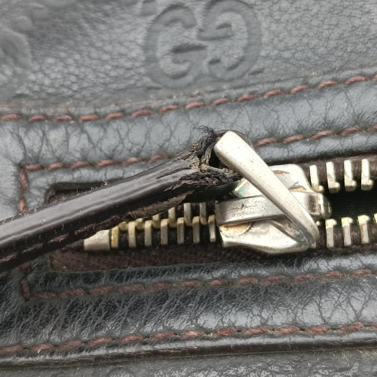 GG Imprime MessengerBlackLeather201448D013153189GGインプリメ メッセンジャーブラックレザー201448D013153189