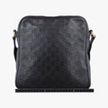 GG Imprime MessengerBlackLeather201448D013153189GGインプリメ メッセンジャーブラックレザー201448D013153189