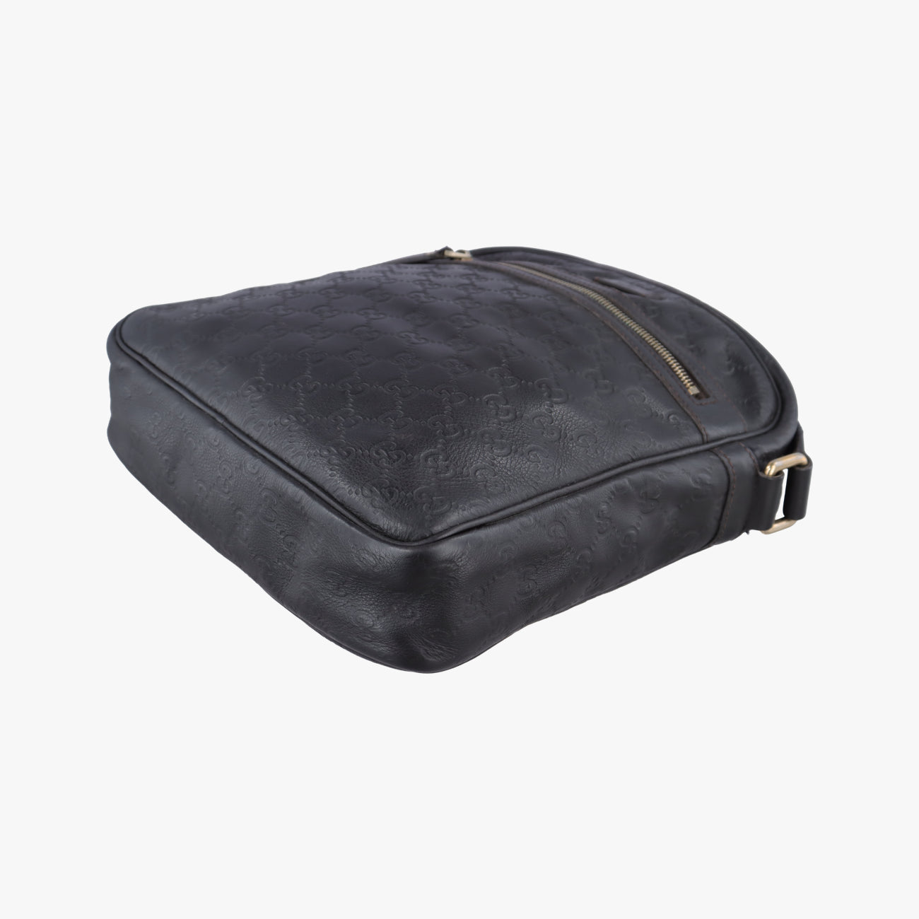 GG Imprime MessengerBlackLeather201448D013153189GGインプリメ メッセンジャーブラックレザー201448D013153189