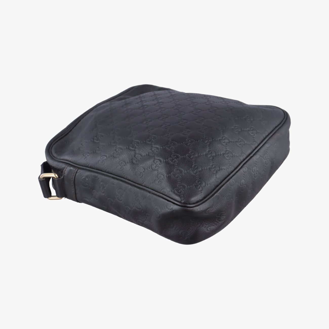 GG Imprime MessengerBlackLeather201448D013153189GGインプリメ メッセンジャーブラックレザー201448D013153189
