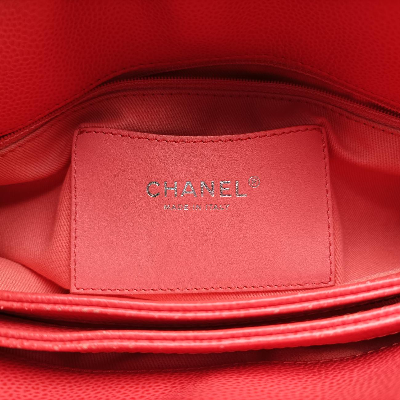 Mademoiselle BowlingOrange Redcaviar skinA6764217742802マドモアゼル ボーリングオレンジレッドキャビアスキンA6764217742802